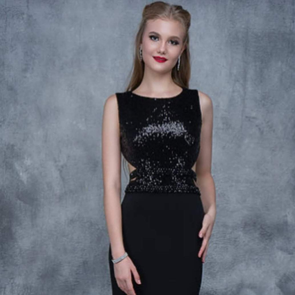 Nina Canacci Prom Dress Long Black