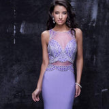 Lilac Dream Nina Canacci Dress-Trendi737 Jewelry Boutique-Dresses,gala dress,lilac dress,Nina Canacci Dress,pageant dress,prom dress,purple dress,sheer lilac dress,special occasion dress