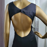 Black Mermaid Jovani Dress-Trendi737 Jewelry Boutique-black dress,bridesmaid dress,dress,Evening gown,Jovani Dress,Jovani prom dress,mermaid dress,open back dress,pageant dress,prom dress,special occasion dress