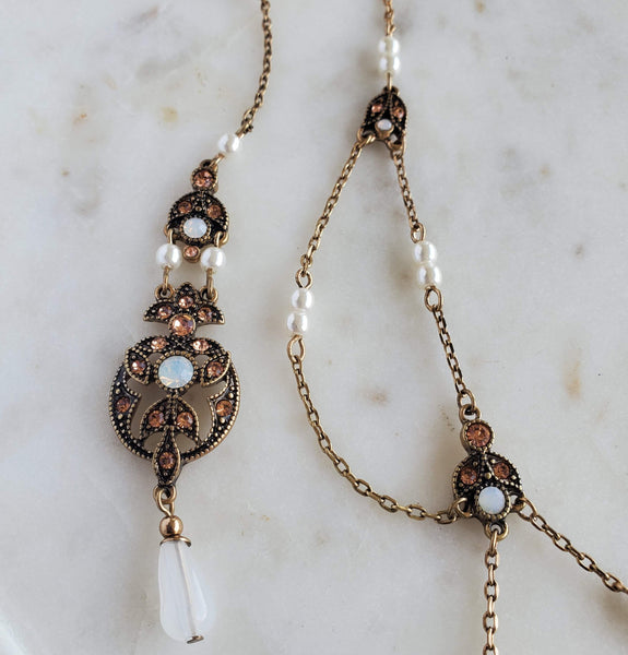 Vintage Lariat-Trendi737 Jewelry Boutique-lariat,vintage lariat,vintage necklace