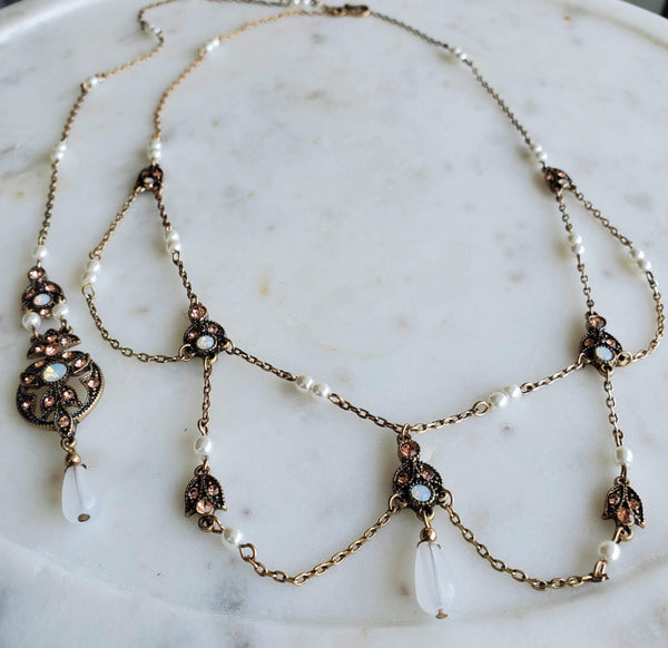 Vintage Lariat-Trendi737 Jewelry Boutique-lariat,vintage lariat,vintage necklace