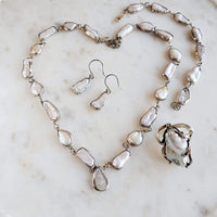 Baroque Pearl Set-Trendi737 Jewelry Boutique-925 silver
