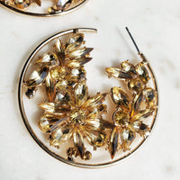 Blossom Hoop Earrings-Trendi737 Jewelry Boutique-earrings,hoop