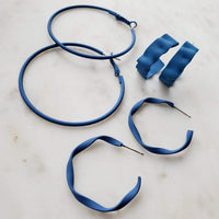 The Bluetiful Collection-Trendi737 Jewelry Boutique-aretes,blue,earrings,hoops
