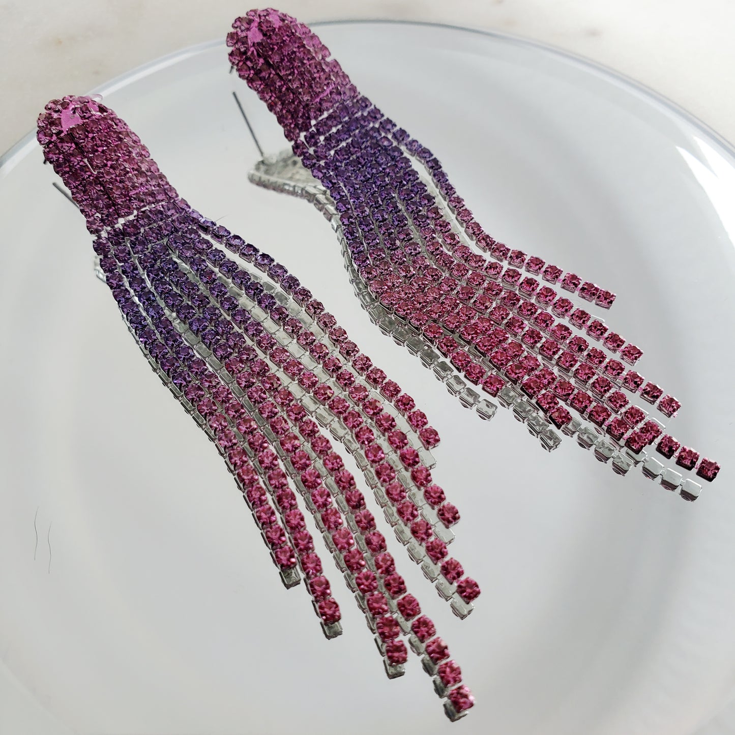 Dazzle Tassel Earrings (Different colors available)
