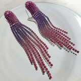 Dazzle Tassel Earrings (Different colors available)