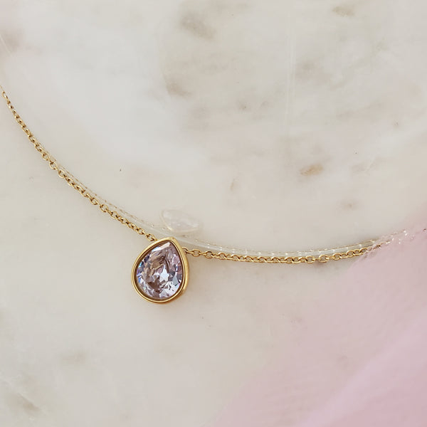 Teardrop Necklace - Be Golden Collection