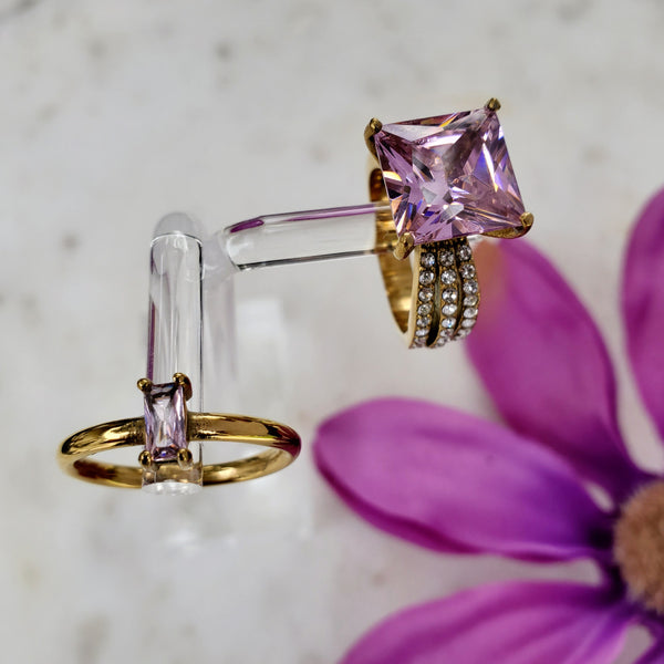 Pretty In Pink Ring - Be Golden Collection