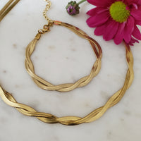 Twist Necklace Set - Be Golden Collection