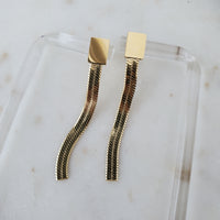 Double Dipped Earrings - Be Golden Collection